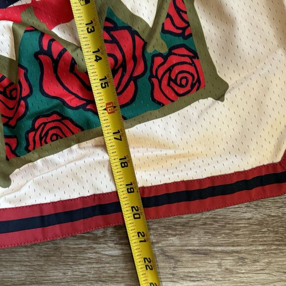 Crown Print Athletic Ball Shorts Men's Multicolor Large Historian Threads - Picture 7 of 9